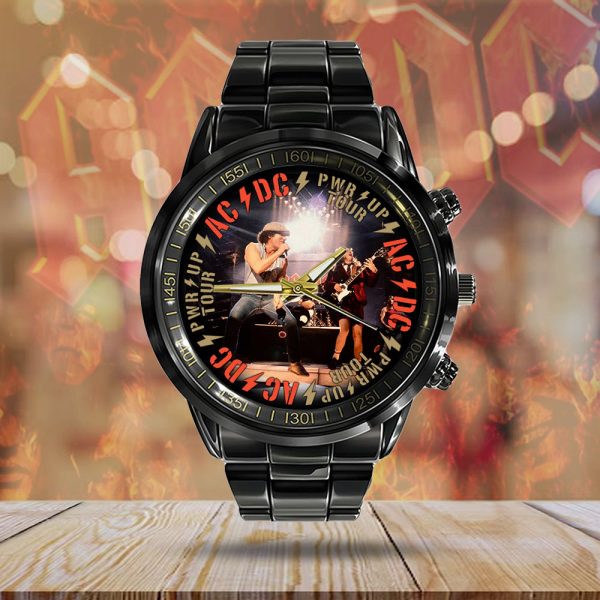 Rock Music Black Stainless Steel Watch - MAITM 7449