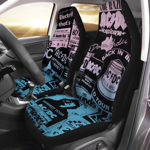 Rock Music 2PCS Car Seat Cover - TANTN 7486