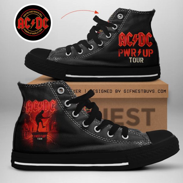 Rock Music High Top Canvas Shoes - TANTN 7585
