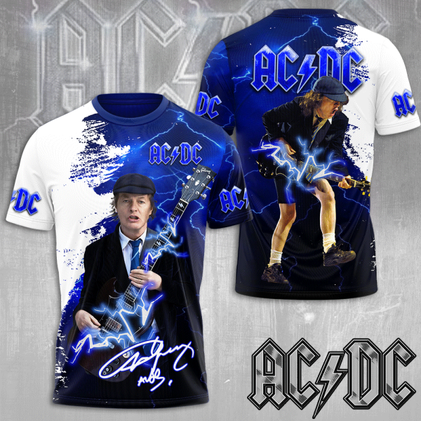 Rock Music X Angus Young 3D Apparel - MAITM 7417