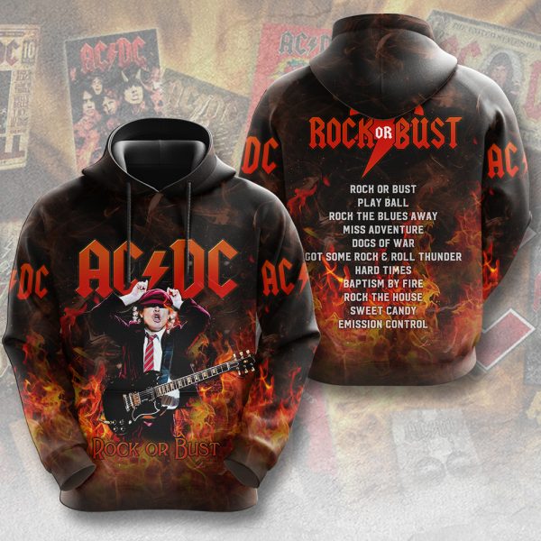 Rock Music x Angus Young 3D Apparel - MAITM 7457