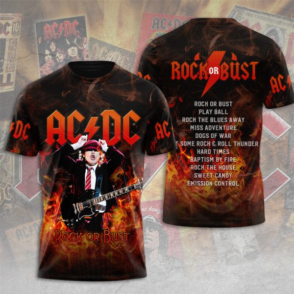 Rock Music x Angus Young 3D Apparel - MAITM 7457