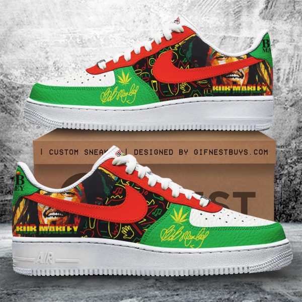 Bob Marley AF1 Sneaker - ANHNV 4843