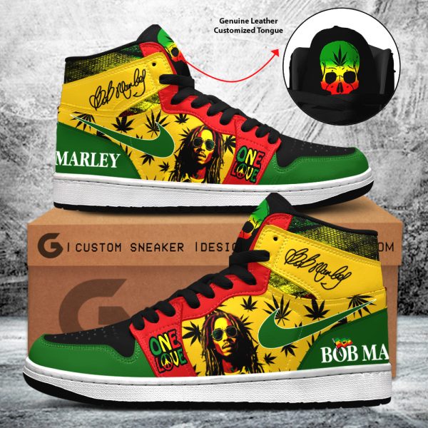 Bob Marley AJ 1 Sneaker - ANHNV 4852