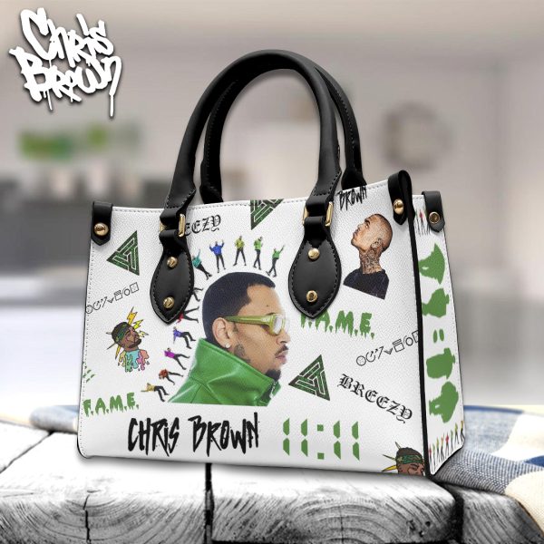 Chris Brown Leather HandBag - ANHNV 4858