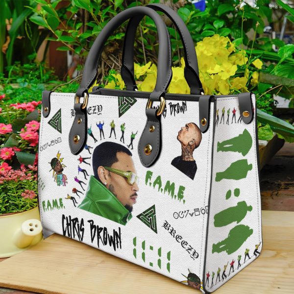 Chris Brown Leather HandBag - ANHNV 4858