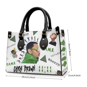 Chris Brown Leather HandBag - ANHNV 4858