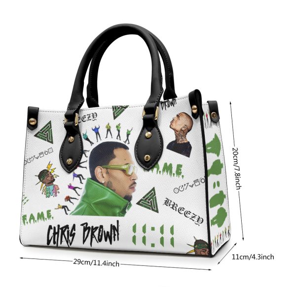 Chris Brown Leather HandBag - ANHNV 4858