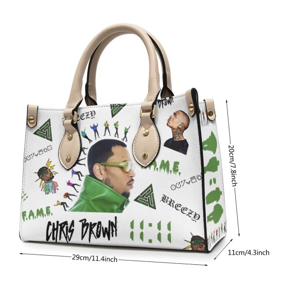 Chris Brown Leather HandBag - ANHNV 4858
