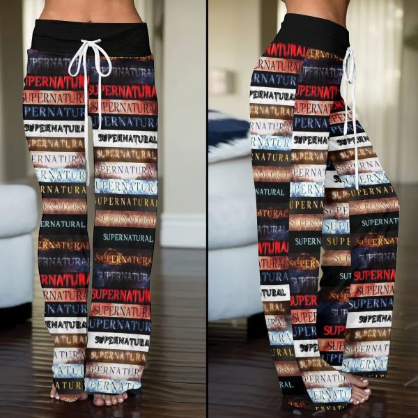 Supernatural High-Waisted Straight-Leg Trousers - ANHNV 4862