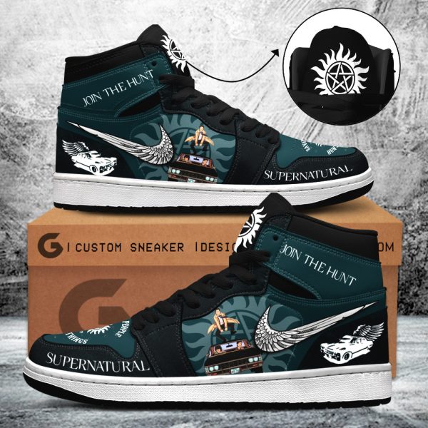 Supernatural AJ 1 Sneaker - ANHNV 4865