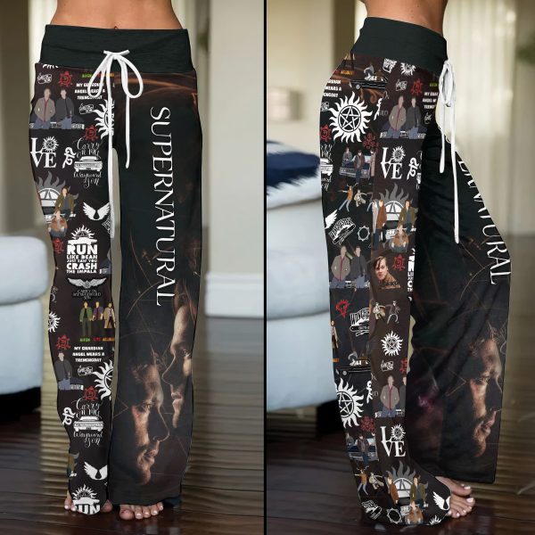 Supernatural High-Waisted Straight-Leg Trousers - ANHNV 4897
