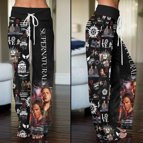 Supernatural High-Waisted Straight-Leg Trousers - ANHNV 4898