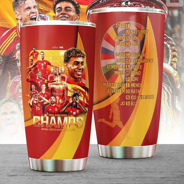 Spain National Football Team Tumbler Cup - ANHNV 4905