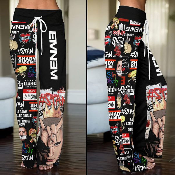 Eminem High-Waisted Straight-Leg Trousers - ANHNV 4926