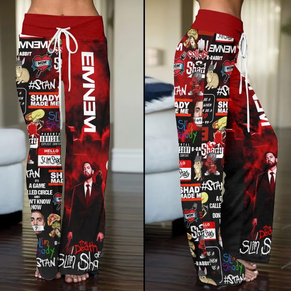 Eminem High-Waisted Straight-Leg Trousers - ANHNV 4950