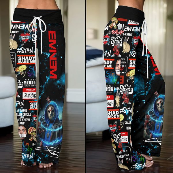 Eminem High-Waisted Straight-Leg Trousers - ANHNV 4988