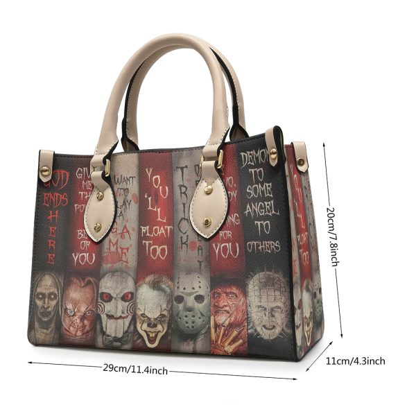 Horror Movies Leather HandBag - ANHNV 5010