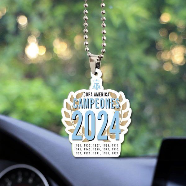 Argentina National Football Team Custom Shape 2-sided Acrylic Car Ornament - TANTN 7400
