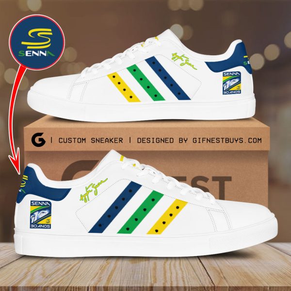 Ayrton Senna Custom SS Shoes - HOATT 5615