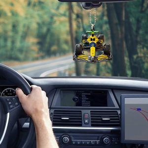 Ayrton Senna Custom Shape 1-sided Acrylic Car Ornament - HOATT 5609