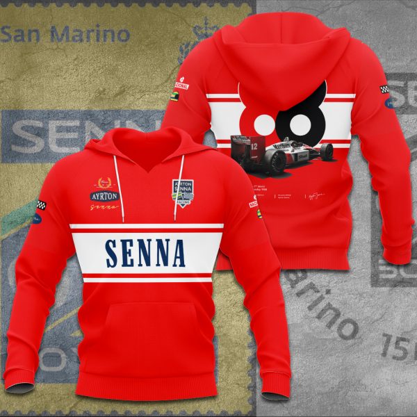 Ayrton Senna 3D Apparel - TANTN 7607
