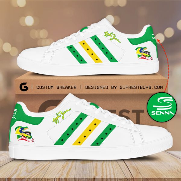 Ayrton Senna Custom SS Shoes - HOATT 5606