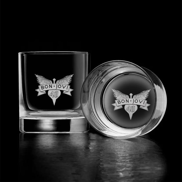 Bon Jovi Custom Whiskey Glass - TANTN 7319