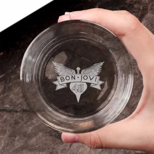 Bon Jovi Custom Whiskey Glass - TANTN 7319