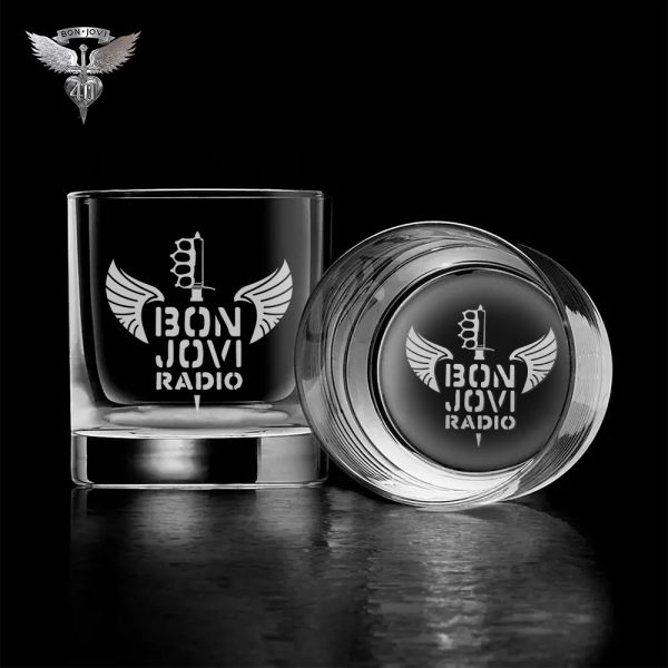 Bon Jovi Custom Whiskey Glass - TANTN 7320
