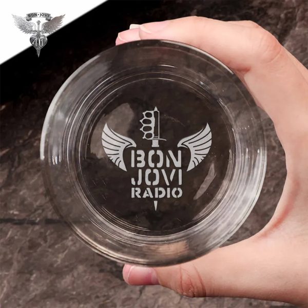 Bon Jovi Custom Whiskey Glass - TANTN 7320