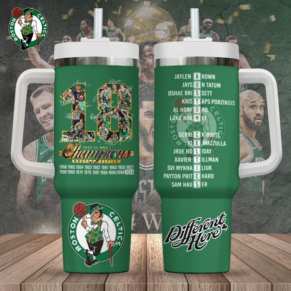 Boston Celtics 40oz Stanley Tumbler - TANTN 7440