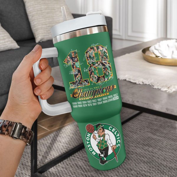 Boston Celtics 40oz Stanley Tumbler - TANTN 7440