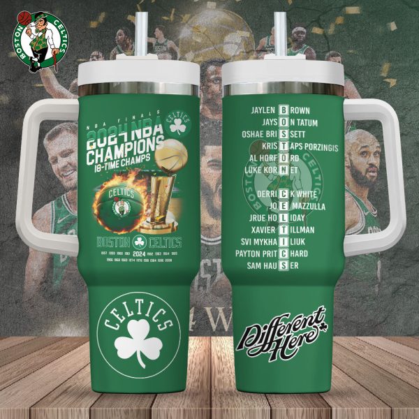 Boston Celtics 40oz Stanley Tumbler - TANTN 7441