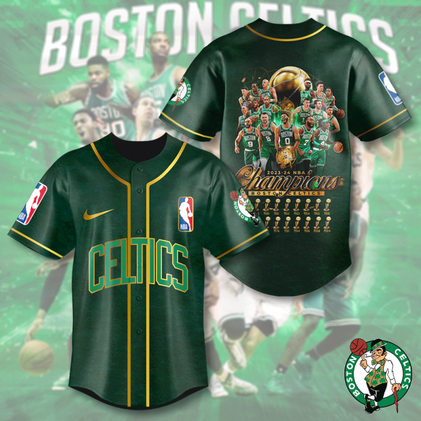 Boston Celtics Baseball Jersey - HOATT 5706