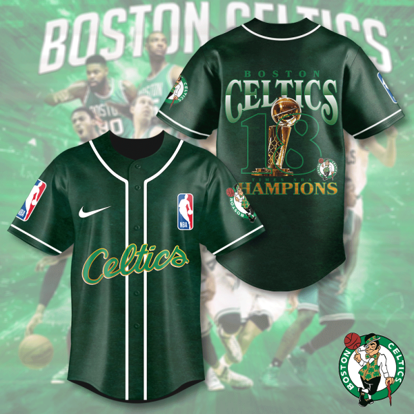Boston Celtics Baseball Jersey - HOATT 5482