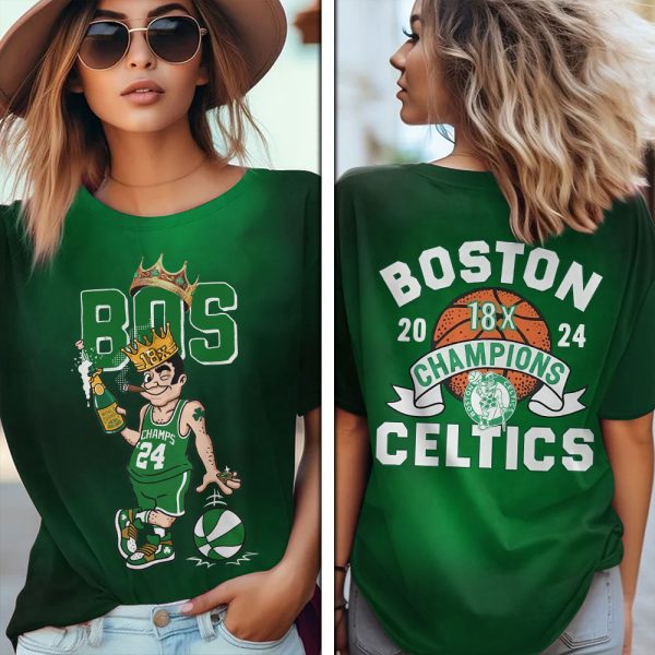 Boston Celtics 3D Apparel - GNE 668