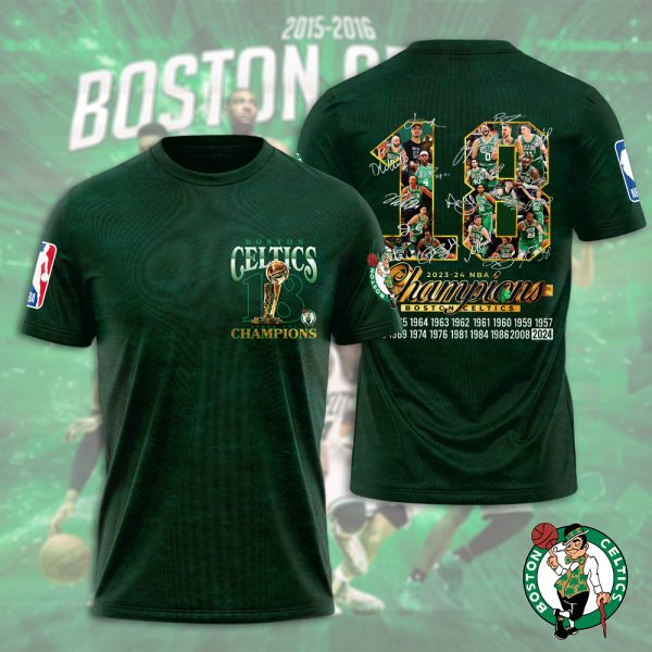 Boston Celtics 3D Apparel - HOATT 5415
