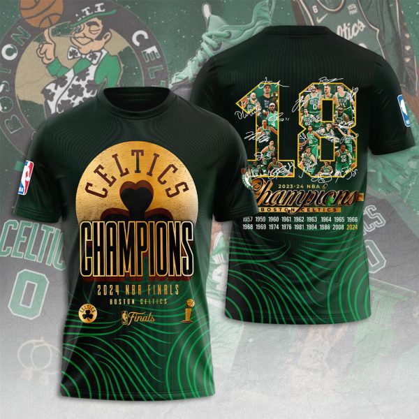 Boston Celtics 3D Apparel - HUANNM 5570