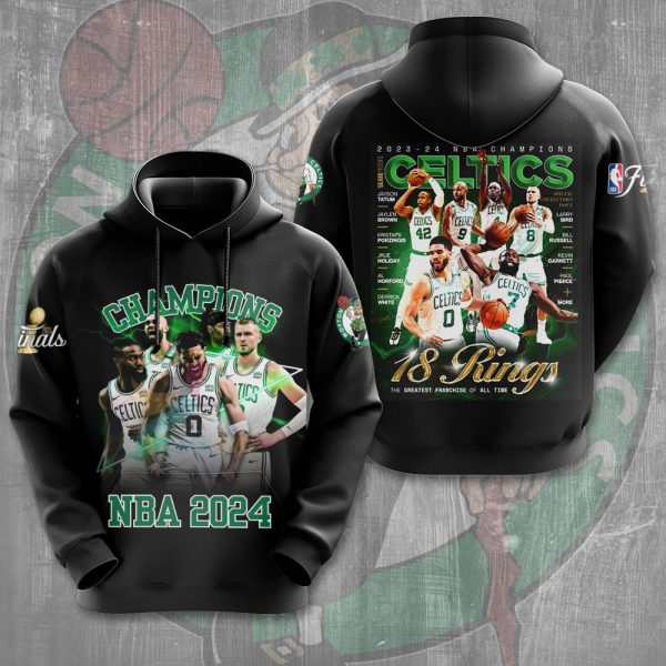 Boston Celtics 3D Apparel - GNE 640