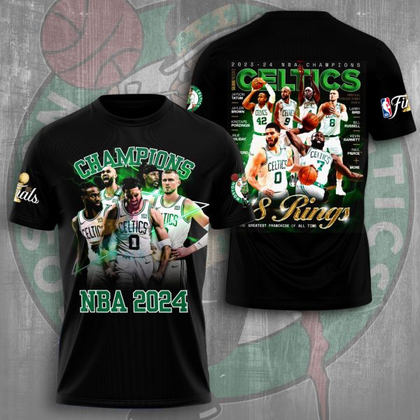 Boston Celtics 3D Apparel - GNE 640