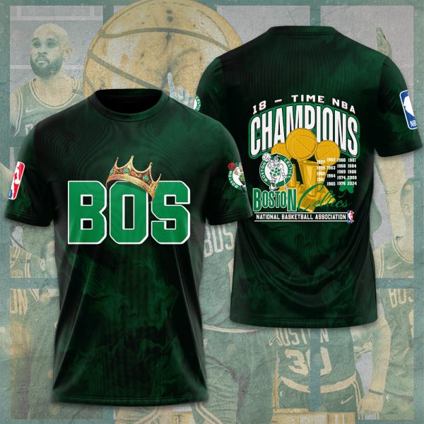 Boston Celtics 3D Apparel - HOATT 5515