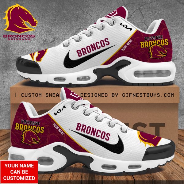 Personalized Brisbane Broncos Air Max Shoes - TANTN 7539