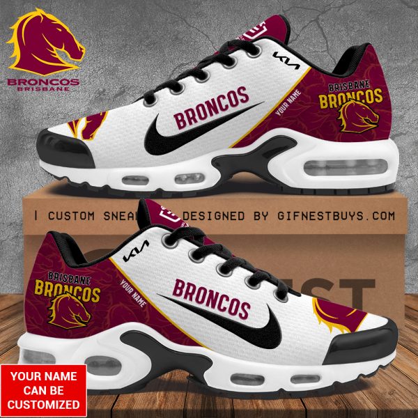 Personalized Brisbane Broncos Air Max Shoes - TANTN 7539