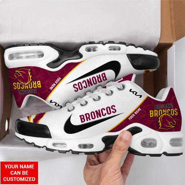 Personalized Brisbane Broncos Air Max Shoes - TANTN 7539