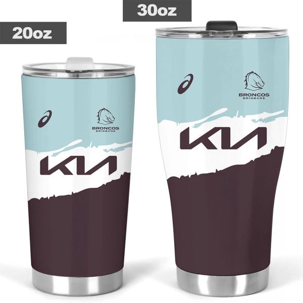 Personalized Brisbane Broncos Tumbler Cup - TANTN 7304