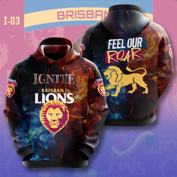 Brisbane Lions 3D Apparel - VANDH 3196