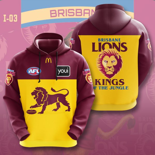 Brisbane Lions 3D Apparel - VANDH 3186