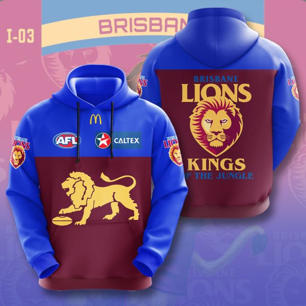 Brisbane Lions 3D Apparel - VANDH 3187