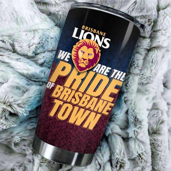 Personalized Brisbane Lions Tumbler Cup - VANDH 3190